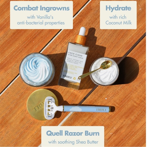 NEW ☁️ Truly Ultimate Coco Cloud Shave Set - Picture 2 of 11